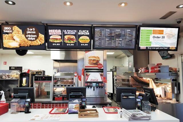 TouchMenu digital signage